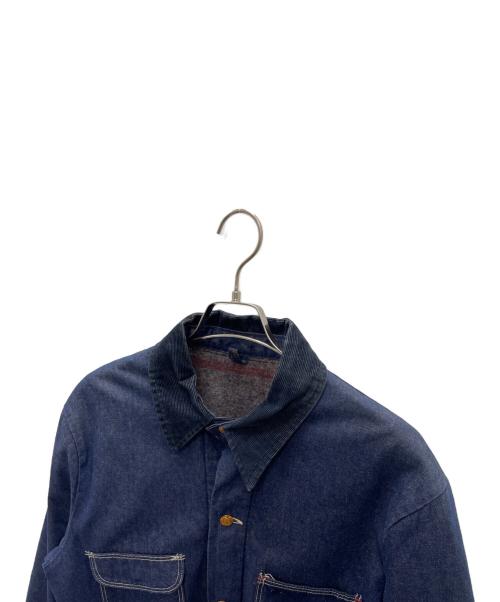 Wrangler（ラングラー）Wrangler (ラングラー) カバーオール ネイビー サイズ:44の古着・服飾アイテム