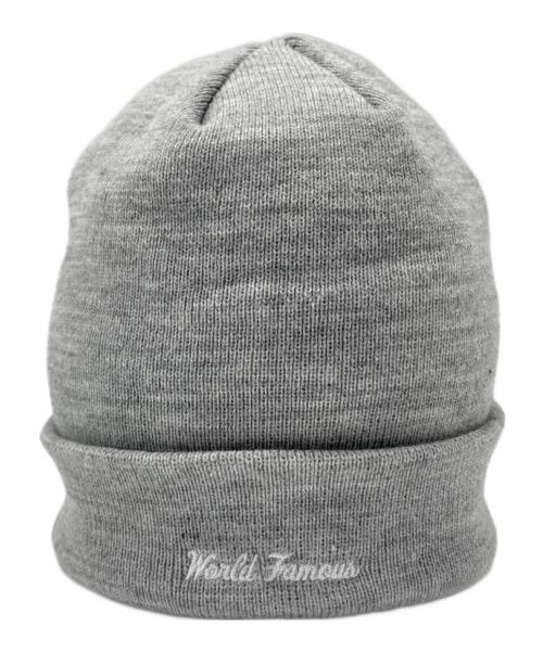 New Era（ニューエラ）New Era (ニューエラ) SUPREME (シュプリーム) ニット帽 グレーの古着・服飾アイテム