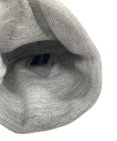 New Era（ニューエラ）New Era (ニューエラ) SUPREME (シュプリーム) ニット帽 グレーの古着・服飾アイテム