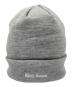 New Era (ニューエラ) SUPREME (シュプリーム) ニット帽 グレー：7000円
