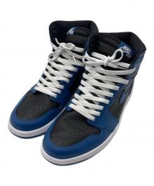 NIKE（ナイキ）の古着「ハイカットスニーカー」｜ブラック×ブルー