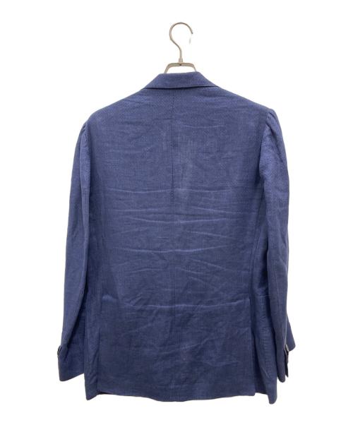 PARTHENOPE（パルテノペ）PARTHENOPE (パルテノペ) テーラードジャケット ネイビー サイズ:48の古着・服飾アイテム