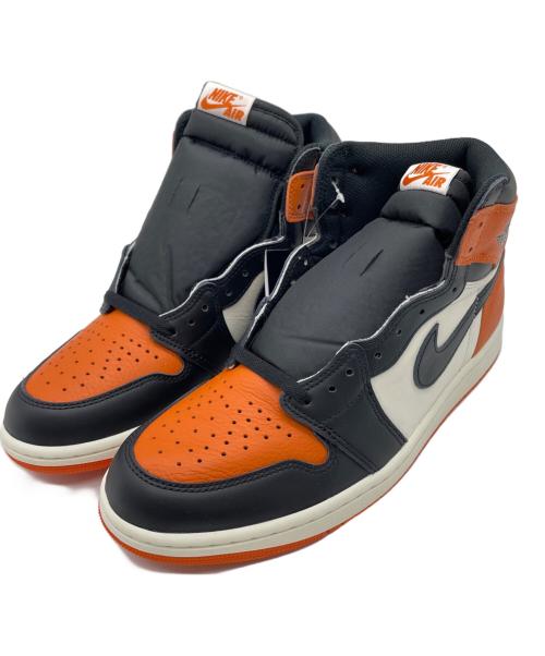 NIKE（ナイキ）NIKE (ナイキ) ハイカットスニーカー ブラック×オレンジ サイズ:28 未使用品の古着・服飾アイテム