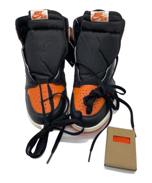 NIKE（ナイキ）NIKE (ナイキ) ハイカットスニーカー ブラック×オレンジ サイズ:28 未使用品の古着・服飾アイテム