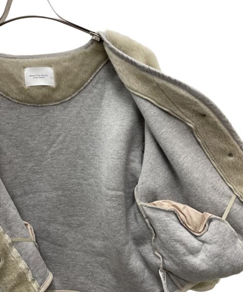 BEAUTY&YOUTH UNITED ARROWS（ビューティーアンドユースユナイテッドアローズ）BEAUTY&YOUTH UNITED ARROWS (ビューティーアンドユースユナイテッドアローズ) ブルゾン ベージュ サイズ:Fの古着・服飾アイテム