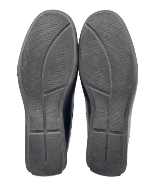 GUCCI（グッチ）GUCCI (グッチ) ローファー ブラック サイズ:23.5cmの古着・服飾アイテム