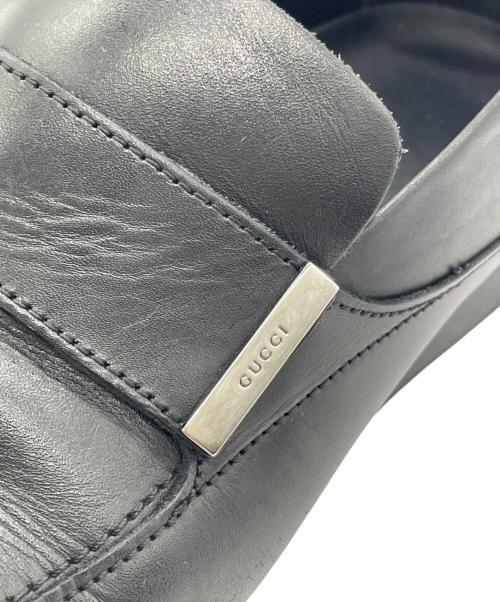 GUCCI（グッチ）GUCCI (グッチ) ローファー ブラック サイズ:23.5cmの古着・服飾アイテム