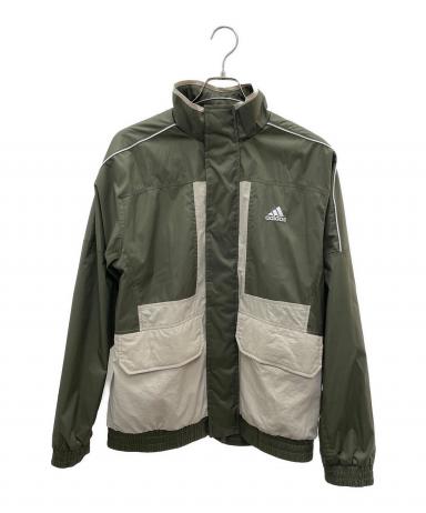 中古・古着通販】adidas (アディダス) ジャケット カーキ サイズ:M