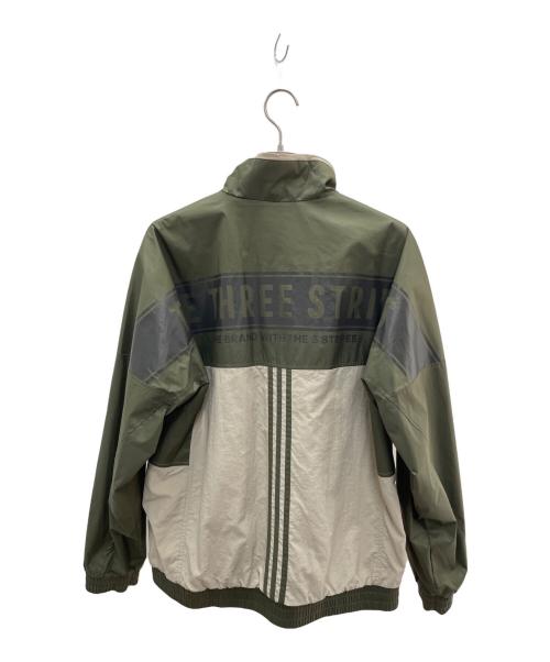adidas（アディダス）adidas (アディダス) ジャケット カーキ サイズ:Mの古着・服飾アイテム