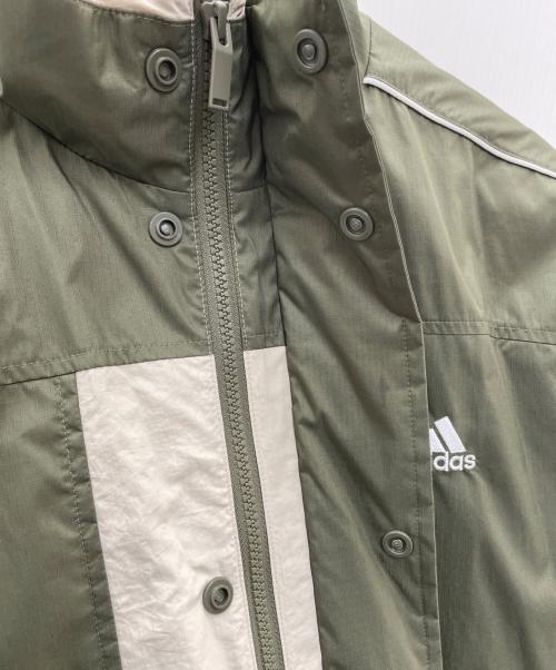 adidas（アディダス）adidas (アディダス) ジャケット カーキ サイズ:Mの古着・服飾アイテム