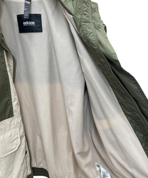 adidas（アディダス）adidas (アディダス) ジャケット カーキ サイズ:Mの古着・服飾アイテム