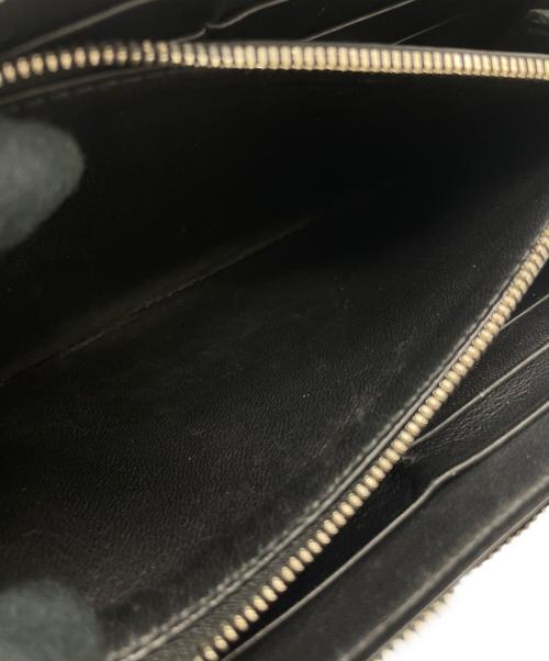 BALENCIAGA（バレンシアガ）BALENCIAGA (バレンシアガ) ラウンドジップ長財布 ブラックの古着・服飾アイテム