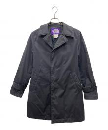 THE NORTHFACE PURPLELABEL（ザ・ノースフェイス パープルレーベル）の古着「ベイヘッドクロスステンカラーコート」｜ブラック