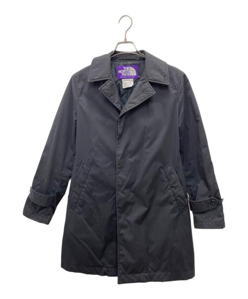 THE NORTHFACE PURPLELABEL（ザ・ノースフェイス パープルレーベル）THE NORTHFACE PURPLELABEL (ザ・ノースフェイス パープルレーベル) ベイヘッドクロスステンカラーコート ブラック サイズ:Sの古着・服飾アイテム