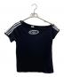 adidas（アディダス）の古着「ノースリーブカットソー」｜ブラック