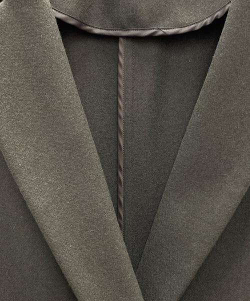 SACRA（サクラ）SACRA (サクラ) ライトメルトンジレ オリーブ サイズ:38の古着・服飾アイテム