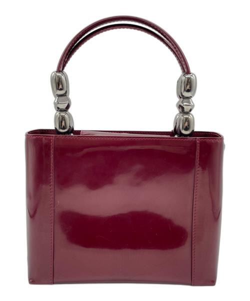 Christian Dior（クリスチャン ディオール）Christian Dior (クリスチャン ディオール) ハンドバッグ レッドの古着・服飾アイテム