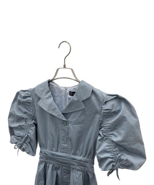 EmiriaWiz（エミリアウィズ）EmiriaWiz (エミリアウィズ) 半袖ワンピース ブルー サイズ:S 未使用品の古着・服飾アイテム