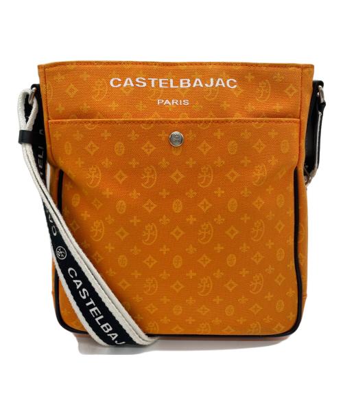 CASTELBAJAC（カステルバジャック）CASTELBAJAC (カステルバジャック) ショルダーバッグ オレンジの古着・服飾アイテム