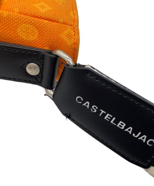 CASTELBAJAC（カステルバジャック）CASTELBAJAC (カステルバジャック) ショルダーバッグ オレンジの古着・服飾アイテム