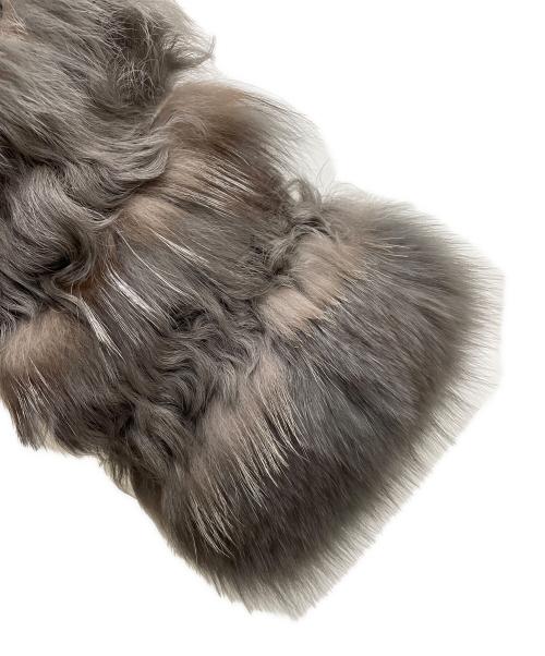 Diagram GRACE CONTINENTAL（ダイアグラム グレースコンチネンタル）Diagram GRACE CONTINENTAL (ダイアグラム グレースコンチネンタル) ファージャケット ブラック サイズ:36の古着・服飾アイテム