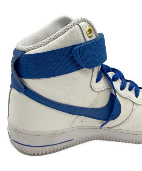 NIKE（ナイキ）NIKE (ナイキ) ハイカットスニーカー ホワイト×ブルー サイズ:26.5cmの古着・服飾アイテム