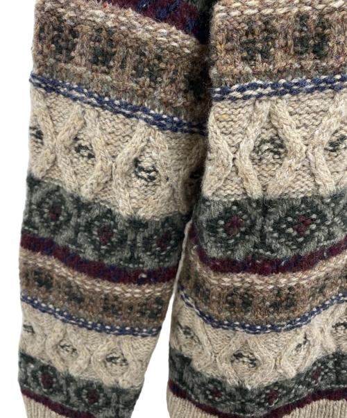 L.L.Bean（エルエルビーン）L.L.Bean (エルエルビーン) 厚手ニット カーキ サイズ:LGの古着・服飾アイテム