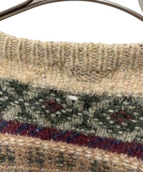 L.L.Bean（エルエルビーン）L.L.Bean (エルエルビーン) 厚手ニット カーキ サイズ:LGの古着・服飾アイテム