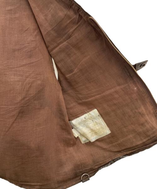 kakadu（カカドゥ）kakadu (カカドゥ) オイルドフィッシングベスト ブラウン サイズ:XLの古着・服飾アイテム