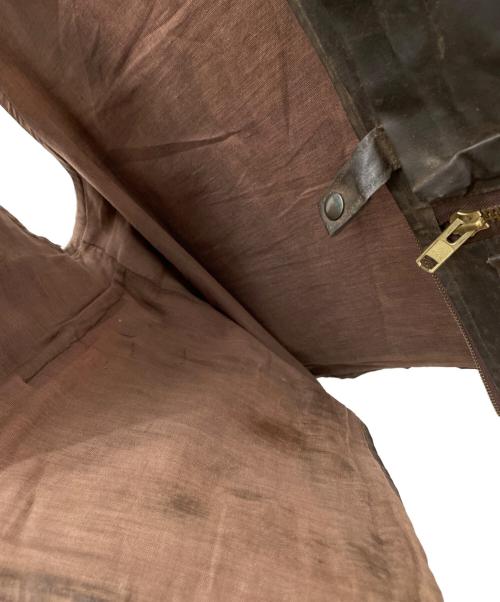 kakadu（カカドゥ）kakadu (カカドゥ) オイルドフィッシングベスト ブラウン サイズ:XLの古着・服飾アイテム