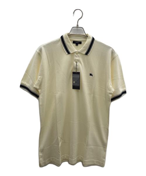 BURBERRY LONDON（バーバリーロンドン）BURBERRY LONDON (バーバリーロンドン) ポロシャツ アイボリー サイズ:Mの古着・服飾アイテム