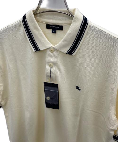 BURBERRY LONDON（バーバリーロンドン）BURBERRY LONDON (バーバリーロンドン) ポロシャツ アイボリー サイズ:Mの古着・服飾アイテム
