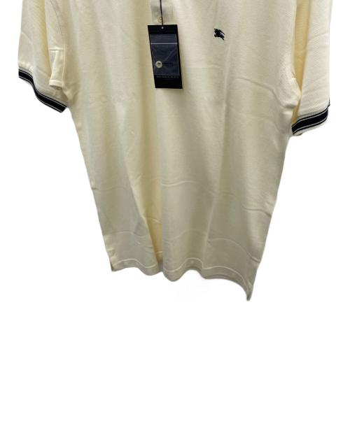 BURBERRY LONDON（バーバリーロンドン）BURBERRY LONDON (バーバリーロンドン) ポロシャツ アイボリー サイズ:Mの古着・服飾アイテム