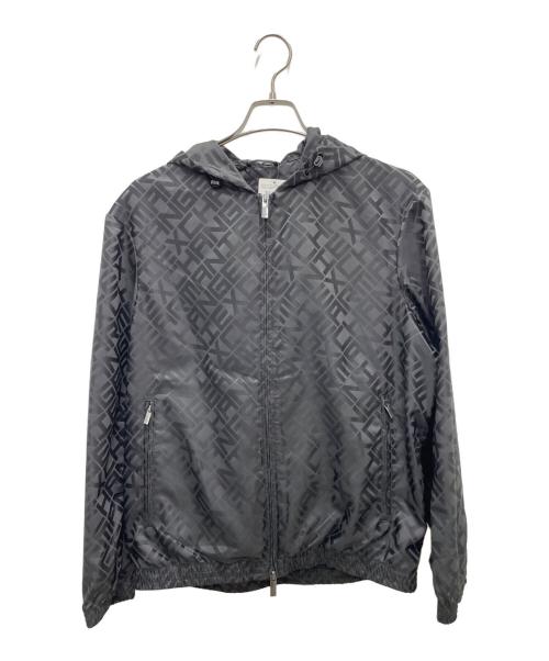 ARMANI EXCHANGE（アルマーニ エクスチェンジ）ARMANI EXCHANGE (アルマーニ エクスチェンジ) ジップパーカー ブラック サイズ:M 未使用品の古着・服飾アイテム