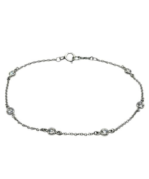 TIFFANY & Co.（ティファニー）TIFFANY & Co. (ティファニー) ダイヤモンドバイ ザ ヤードブレスレット 60099275 サイズ:16cmの古着・服飾アイテム