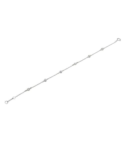 TIFFANY & Co.（ティファニー）TIFFANY & Co. (ティファニー) ダイヤモンドバイ ザ ヤードブレスレット 60099275 サイズ:16cmの古着・服飾アイテム