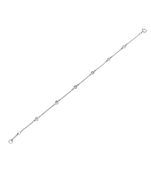 TIFFANY & Co.（ティファニー）TIFFANY & Co. (ティファニー) ダイヤモンドバイ ザ ヤードブレスレット 60099275 サイズ:16cmの古着・服飾アイテム