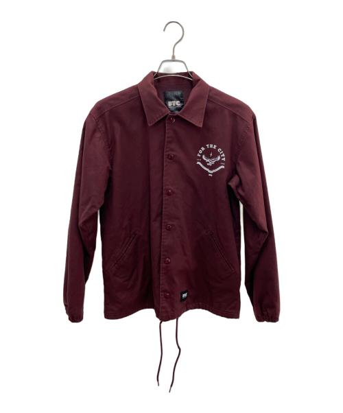 FTC（エフティーシー）FTC (エフティーシー) コーチジャケット レッド サイズ:Sの古着・服飾アイテム