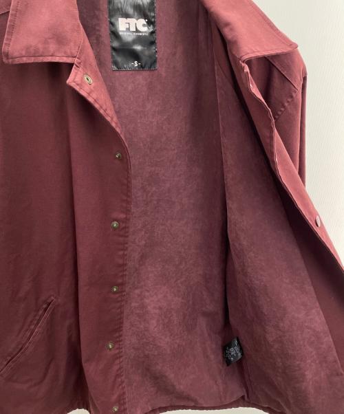 FTC（エフティーシー）FTC (エフティーシー) コーチジャケット レッド サイズ:Sの古着・服飾アイテム