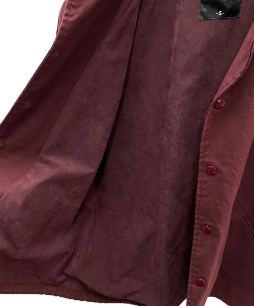 FTC（エフティーシー）FTC (エフティーシー) コーチジャケット レッド サイズ:Sの古着・服飾アイテム