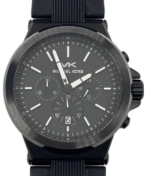 MICHAEL KORS（マイケル・コース）MICHAEL KORS (マイケル・コース) 腕時計 ブラックの古着・服飾アイテム