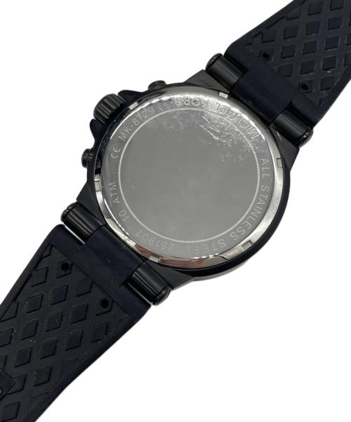 MICHAEL KORS（マイケル・コース）MICHAEL KORS (マイケル・コース) 腕時計 ブラックの古着・服飾アイテム