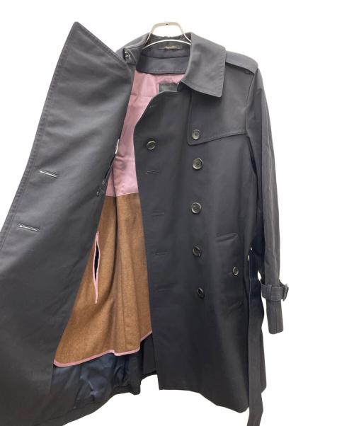 SANYO（サンヨー）SANYO (サンヨー) ＜100年コート＞スタンダードモデル ダブルトレンチコート ネイビー サイズ:Sの古着・服飾アイテム