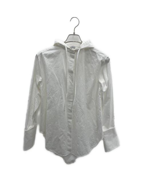 LOEWE（ロエベ）LOEWE (ロエベ) 長袖シャツ ホワイト サイズ:32の古着・服飾アイテム