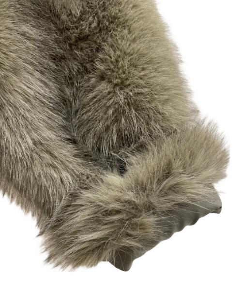 MURUA（ムルーア）MURUA (ムルーア) フェイクファーブルゾン ブラウン サイズ:Freeの古着・服飾アイテム