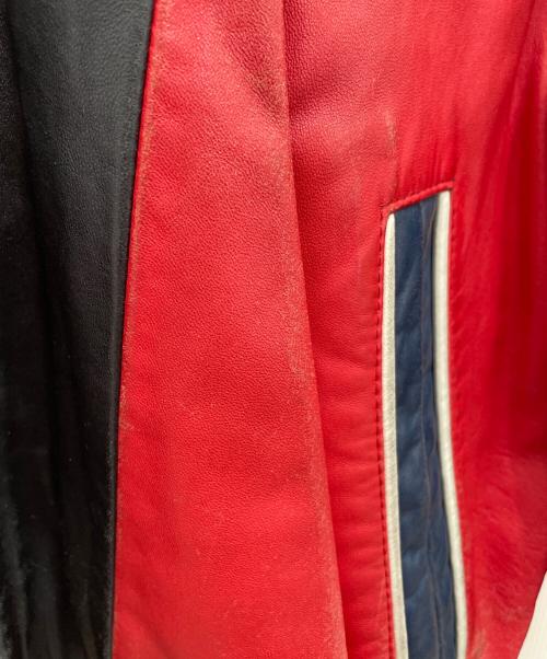 MICHAEL HOBAN（マイケルホーバン）MICHAEL HOBAN (マイケルホーバン) レザージャケット マルチカラー サイズ:36の古着・服飾アイテム