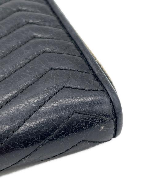 MIU MIU（ミュウミュウ）MIU MIU (ミュウミュウ) L字ファスナー長財布 ブラックの古着・服飾アイテム