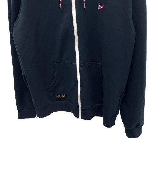 MUNSING WEAR（マンシングウェア）MUNSING WEAR (マンシングウェア) ジップパーカー ネイビー サイズ:LLの古着・服飾アイテム
