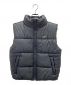 NIKEナイキ）の古着「中綿ベスト」｜ブラック