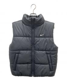 NIKE（ナイキ）の古着「中綿ベスト」｜ブラック